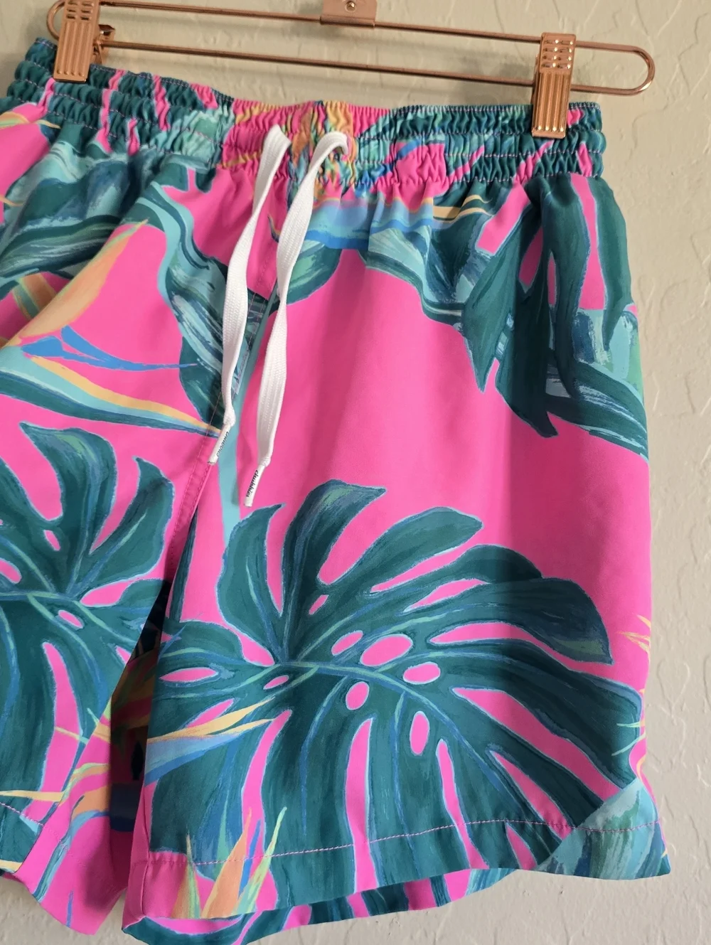 Chubbies Classic Swim Trunk Small Pink birds of paradise‎ 5.5